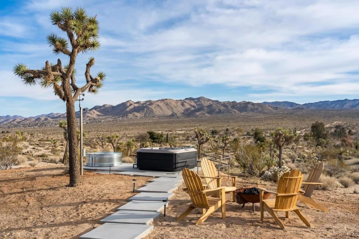 Вилла Kinetic House-Joshua Trees Sculptures Cowboy Pool Юкка-Вэлли Экстерьер фото