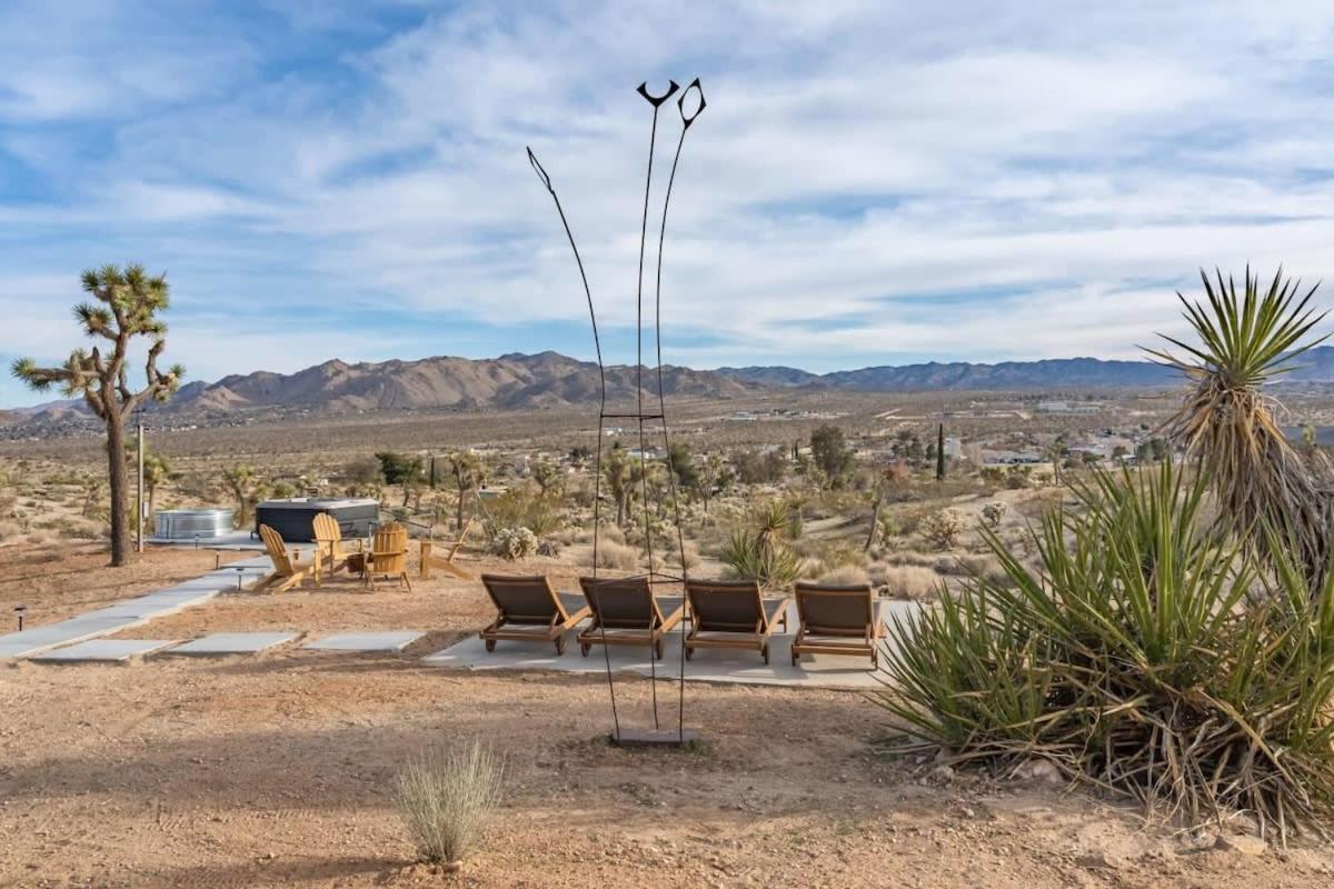 Вилла Kinetic House-Joshua Trees Sculptures Cowboy Pool Юкка-Вэлли Экстерьер фото